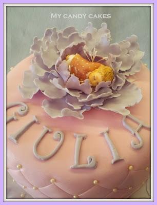 Christening Cake - Torta battesimo Giulia