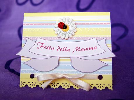 Tutorial illustrato Card Festa della Mamma - Mother's day photo tutorial