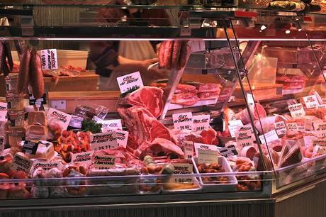 Rue Mouffetard - the great food market in Latin Quarter, Paris