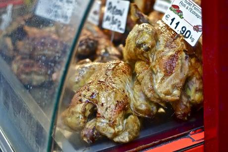 Rue Mouffetard - the great food market in Latin Quarter, Paris