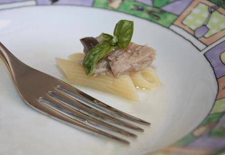 Pasta con tonno e melanzane