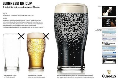Il QR Code...che funziona solo a Guinness.