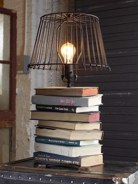 Stacked-Libri lampada da tavolo