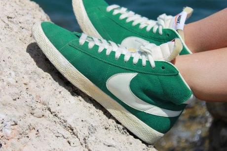 Green Nike blazer