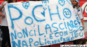 FOTO- Ecco alcuni striscioni esposti al “San Paolo” per il Pocho Lavezzi!