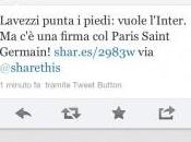FOTO-Scotto Twitter: “Lavezzi vuole l’Inter,
