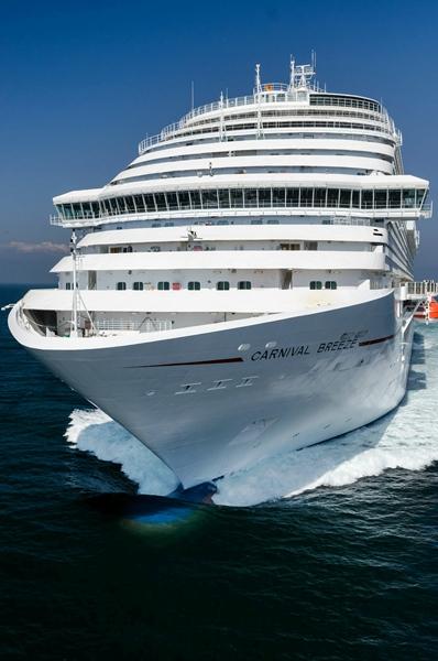 Carnival Breeze completa con successo le prove in mare!