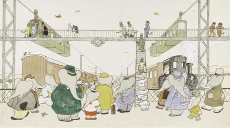 Babar's adventures: his journey in Paris at Les Arts Decoratifs