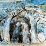 William Blake - Dante e Virgilio entrano nella foresta