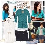 Look ispirato a Zooey Deschanel in New Girl