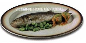 Branzino ai fiori di zucca