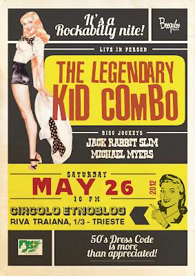 THE LEGENDARY KID COMBO - flyer / teaser