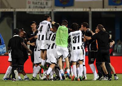 La festa dei tifosi dell'Udinese per la Champions League (VIDEO)