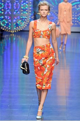 SS 2012 fashion trends: short tops