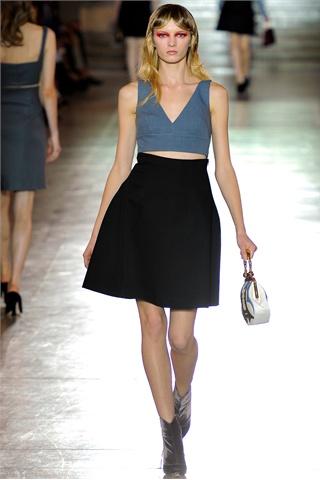 SS 2012 fashion trends: short tops