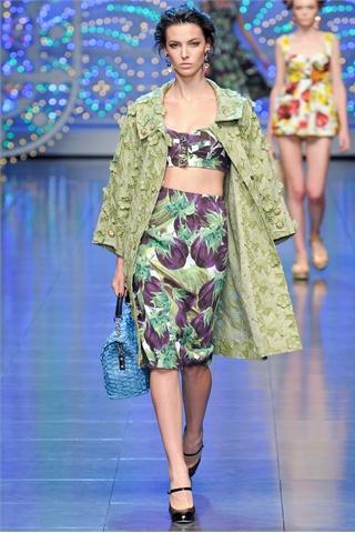 SS 2012 fashion trends: short tops