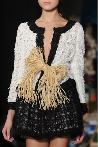 SS 2012 fashion trends: black & white