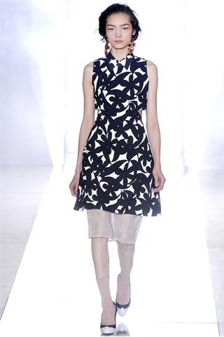 SS 2012 fashion trends: black & white