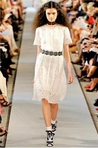 SS 2012 fashion trends: black & white