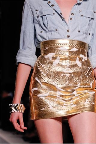 SS 2012 fashion trends: golden goddesses