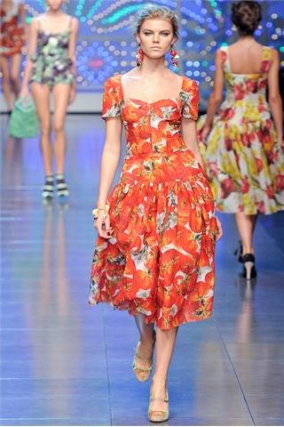 SS 2012 fashion trends: bold prints