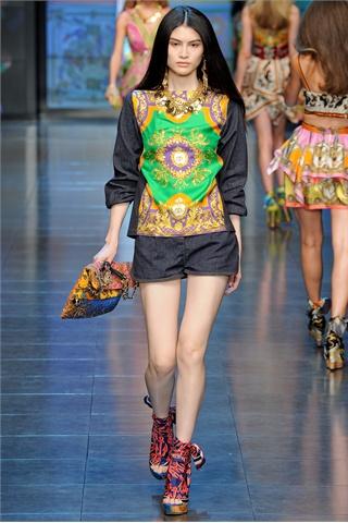 SS 2012 fashion trends: bold prints