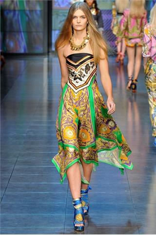 SS 2012 fashion trends: bold prints