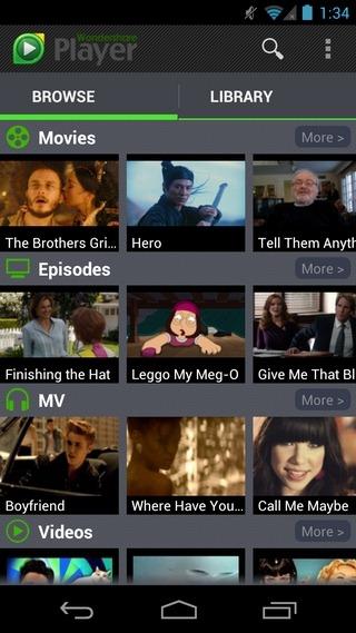 Wondershare Player Android Browse Wondershare Player: Miglior Player Video per Smartphone Android [Android App]