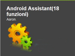 Gestisci il sistema con Android Assistant