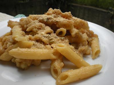 Penne al cavolfiore in crema di alici