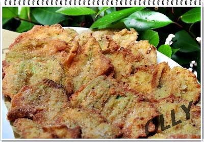 Fiori di zucchine fritti