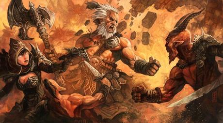 Illustrazione digitale: Diablo 3 fan art