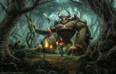 Illustrazione digitale: Diablo 3 fan art