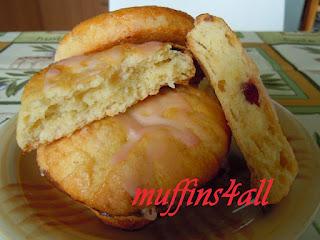 Scones all'arancia e mirtilli rossi