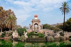 Ornamental Cascade in Parc de la Ciutadella