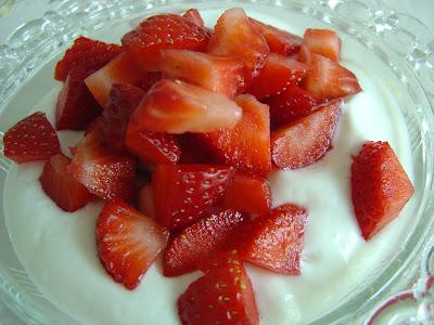 Mousse di yogurt e ricotta