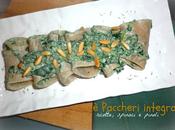 Paccheri integrali ricotta, spinaci timo