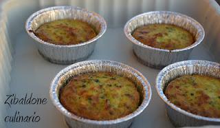 Budino di zucchine con robiola di Roccaverano, composta di fragole all'aceto balsamico e biscottini sablè