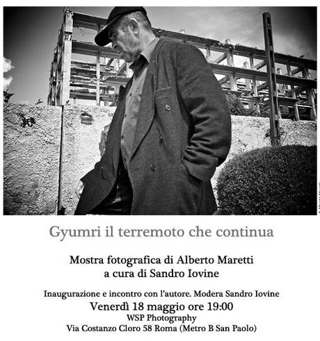 Questa sera ore 19,00: “Gyumri il terremoto che continua”. Mostra fotografica di Alberto Maretti. Incontro con l’autore. Modera Sandro Iovine