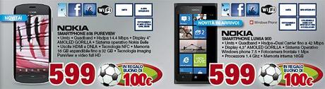 Confermata la rapina… o meglio il prezzo  per avere un Nokia Lumia 900 e Pure view 808 in italia.