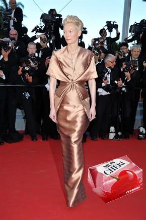 Cannes: Tilda Swinton si presenta con Moonrise Kingdom