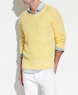Summer Trends 2012: Men in pastel tones.