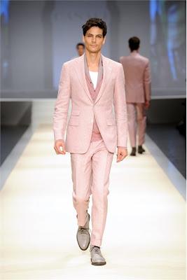 Summer Trends 2012: Men in pastel tones.