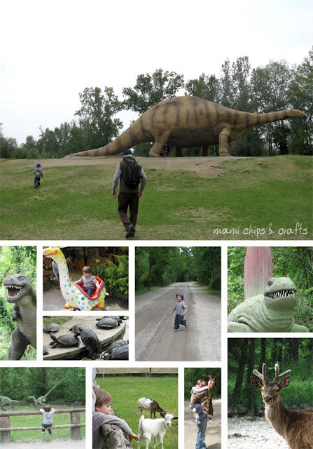 pomeriggio ricicloso... al parco della preistoria