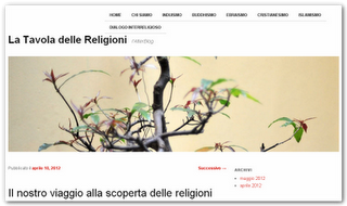 La tavola delle religioni