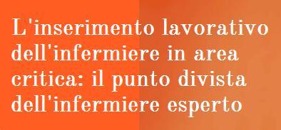 QUESTIONARIO SULL'INSERIMENTO DEI NEOASSUNTI IN AREA CRITICA