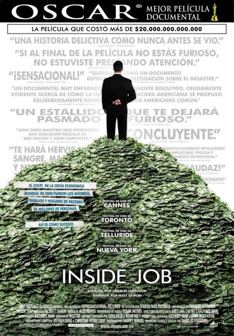 Inside Job: il documentario sulla crisi narrato da Matt Damon