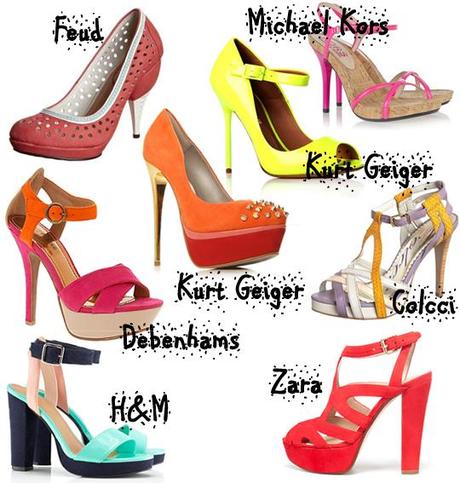 Summer shoes 2012: flats against heels