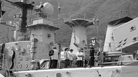 In Foto: Al Porto di Castellammare di Stabia: Minerva, Chimera & Orione