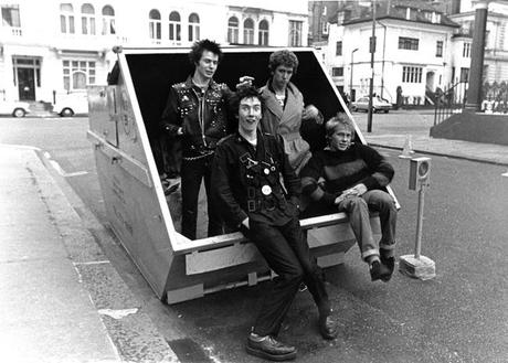 Janette Beckman-Sex Pistols Hyde Park 1977